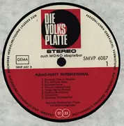 LP - Heinrich Riethmüller Mit Rhythmusgruppe - Piano-Party International