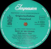 LP - Disney - Micky Ist Der Größte - Booklet incl.