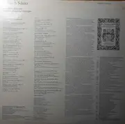 Double LP - Heinrich Schütz - Capella Lipsiensis , Dirigent Dietrich Knothe - Italienische Madrigale. Deutsche Lieder Und Madrigale - Gatefold