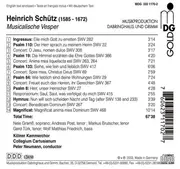CD - Schütz - Musikalische Vesper