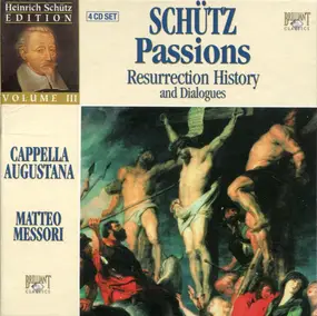 Schütz - Passions - Resurrection History And Dialogues