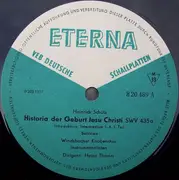 LP - Heinrich Schütz , Edith Mathis , Georg Jelden , Claus Ocker , Windsbacher Knabenchor , Hans Thamm - Historia Der Geburt Christi SWV 435 A