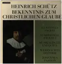 LP-Box - Heinrich Schütz - Bekenntnis Zum Christlichen Glauben - Hardcover Box + Booklet