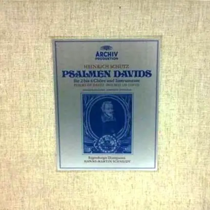 Heinrich Schütz / Hanns-Martin Schneidt - Psalmen Davids