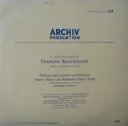 LP - Heinrich Schütz - Deutsche Barockmusik
