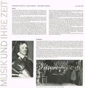 LP - Heinrich Schütz - Lukas-Passion / Die Sieben Worte