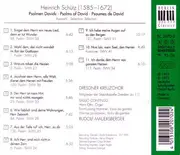 CD - Heinrich Schütz - Psalmen Davids - Psalms Of David (Auswahl- Selection)