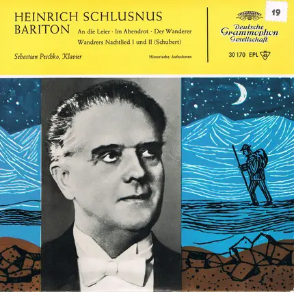 Heinrich Schlusnus , Sebastian Peschko - Heinrich Schlusnus Bariton