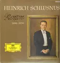 LP - Heinrich Schlusnus - Bariton - Tulip rim.