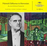 LP - Heinrich Schlusnus - Heinrich Schlusnus Im Memoriam (Aus Seinen Beliebtesten Opernpartien)