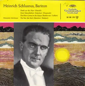 heinrich schlusnus - Heinrich Schlusnus, Bariton