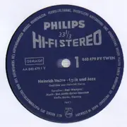 LP - Heinrich Heine - Lyrik Und Jazz