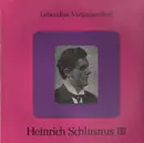LP - Heinrich Schlusnus - Heinrich Schlusnus III