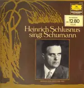 LP - Heinrich Schlusnus - singt Schumann
