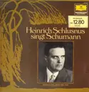 LP - Heinrich Schlusnus - singt Schumann