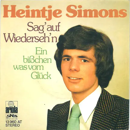Heintje - Sag' Auf Wiederseh'n