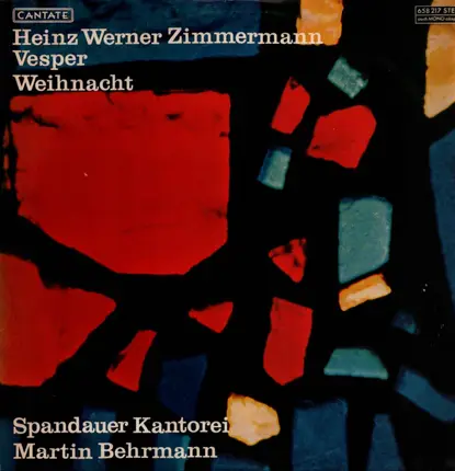Heinz Werner Zimmermann - Vesper, Weihnacht