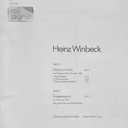 LP - Heinz Winbeck - Denk Ich An Haydn / Entgegengesang - Gatefold