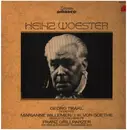 LP - Heinz Woester - liest Trakl, Goethe/Willemer und Grillparzer