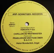 LP - Widor / Liszt / Reger a.o. - Faszinierende Orgelromantik