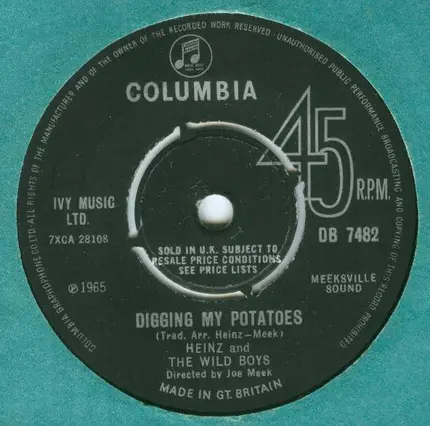 Heinz And The Wild Boys - Digging My Potatoes