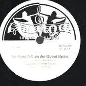 Heinz Becker - Das Kleine Café Bei Den Champs Elysées / Mach Doch Beim Küssen Deine Augen Zu