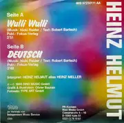 7inch Vinyl Single - Heinz Helmut - Wulli Wulli