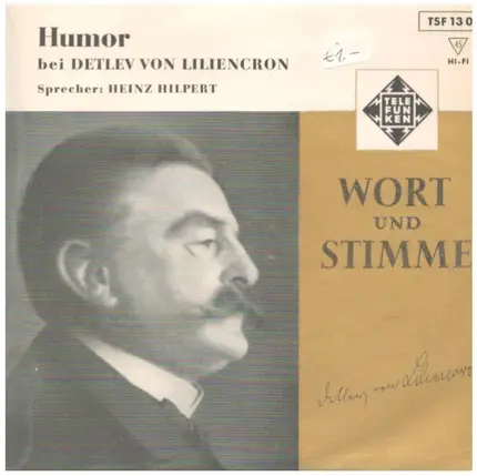 Heinz Hilpert - Humor bei Detlev von Liliencron
