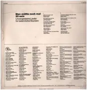 LP - Heinz Hoppe, Gottlob Frick, Ralf Bendix a.o. - Man Müsste Noch Mall 20 Sein