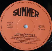 LP - Heinz Junghans Jazzmen - Cotton-Club Live 2