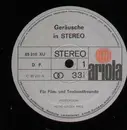 LP - Heinz-Jürgen Preil - Geräusche in Stereo - Für Film- und Tonbandfreunde