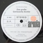 Double LP - Heinz-Jürgen Preil - Das Große Geräusch-Archiv - Gatefold