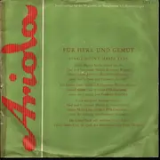 7inch Vinyl Single - Heinz Maria Lins - Für Herz Und Gemüt Singt Heinz Maria Lins