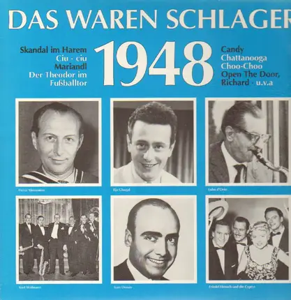 Heinz Munsonius, Ilja Glusgal, Lubo d'Orio u.v.a. - Das waren Schlager 1948