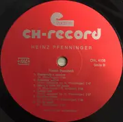 LP - Heinz Pfenninger - Funky Peacock - Photograph and info sheets