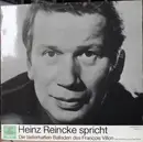 LP - Heinz Reincke - Heinz Reincke Spricht Die Lasterhaften Balladen Des François Villon