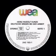 Double LP - Heinz Rudolf Kunze - Deutsche Singen Bei Der Arbeit - Kunze Live!