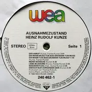 LP - Heinz Rudolf Kunze - Ausnahmezustand