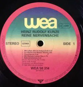 Heinz Rudolf Kunze - Reine Nervensache