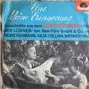 7inch Vinyl Single - Heinz Rühmann - Eine Kleine Erinnerung