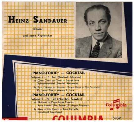 Heinz Sandauer - Piano-Forte - Cocktail
