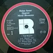 LP - Heinz Sauer Quartet - Metal Blossoms