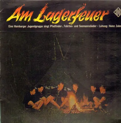 Eine Hamburger Jugendgruppe - Am Lagerfeuer