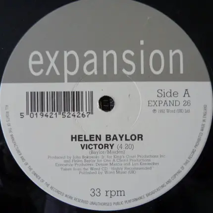 Helen Baylor - Victory