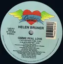 12inch Vinyl Single - Helen Bruner - Gimme Real Love - Still sealed