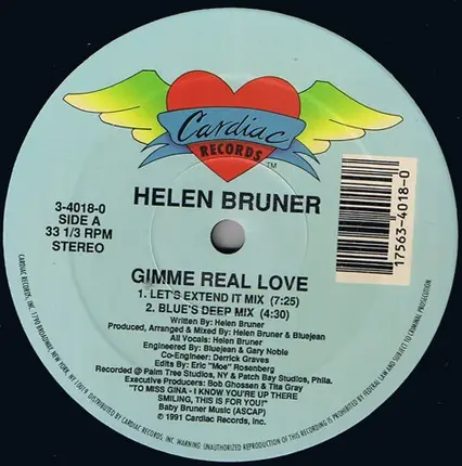 Helen Bruner - Gimme Real Love