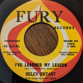 Helen Bryant - I've Learned My Lesson / That's A Promise