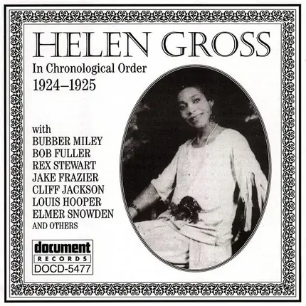 Helen Gross - In Chronological Order 1924-1925