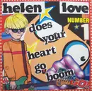 7inch Vinyl Single - Helen Love - Does Your Heart Go Boom - pink pressing