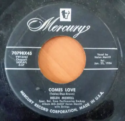 Helen Merrill - Mountain High, Valley Low / Comes Love
